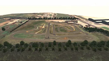 Tracciato Circuito il sagittario, latina (Lt)